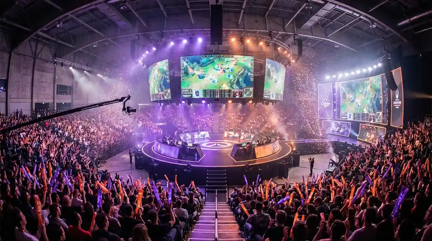 The International Dota 2 turnaus areena